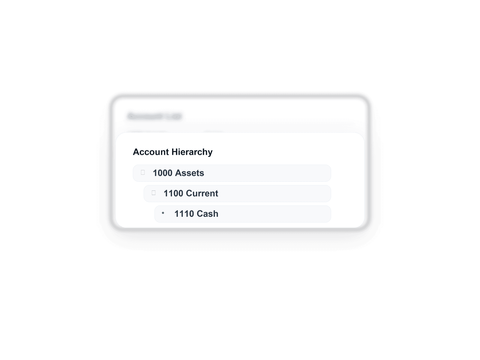 Chart of Accounts feature preview