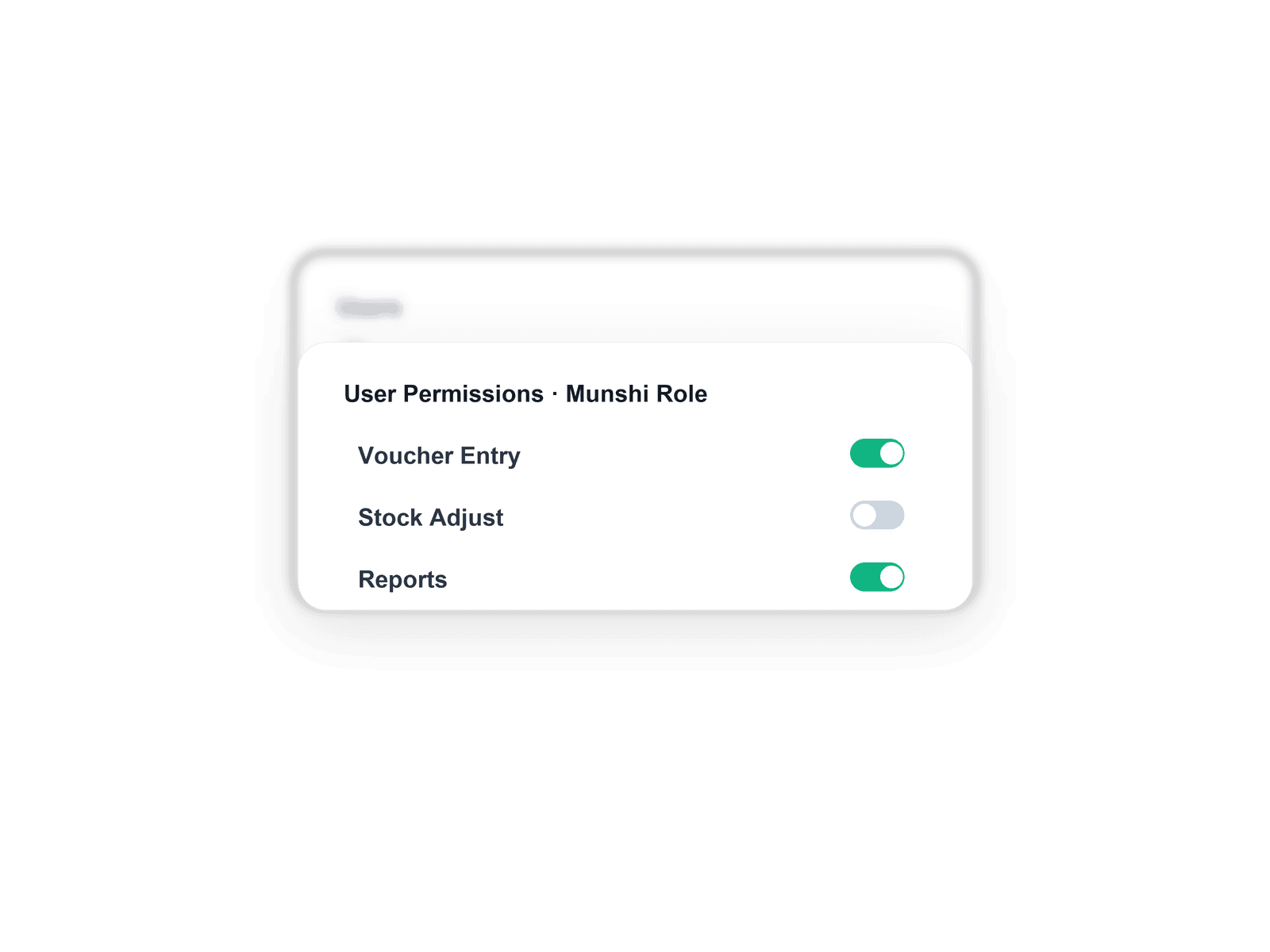 Settings feature preview